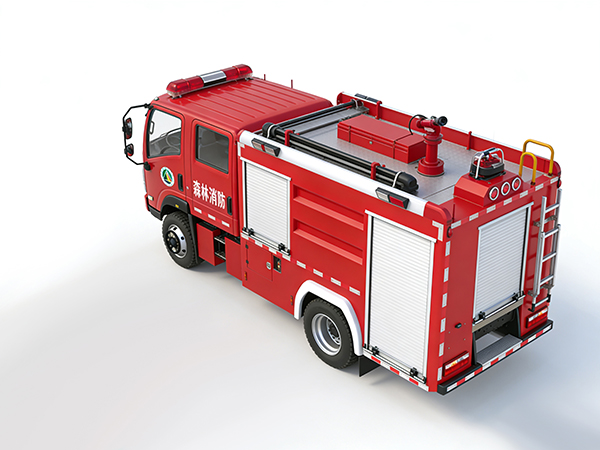 全域越野硬核守护｜森源鸿马森林四驱水罐消防车(图5)