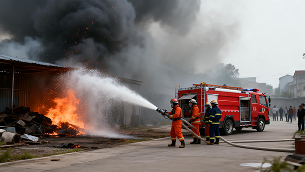 全域越野硬核守护｜森源鸿马森林四驱水罐消防车(图9)