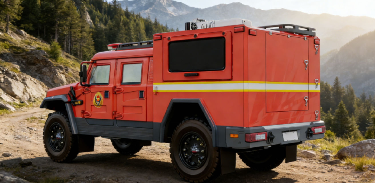 硬核底盘赋能  全域机动救援||森源鸿马器材消防车(图3)