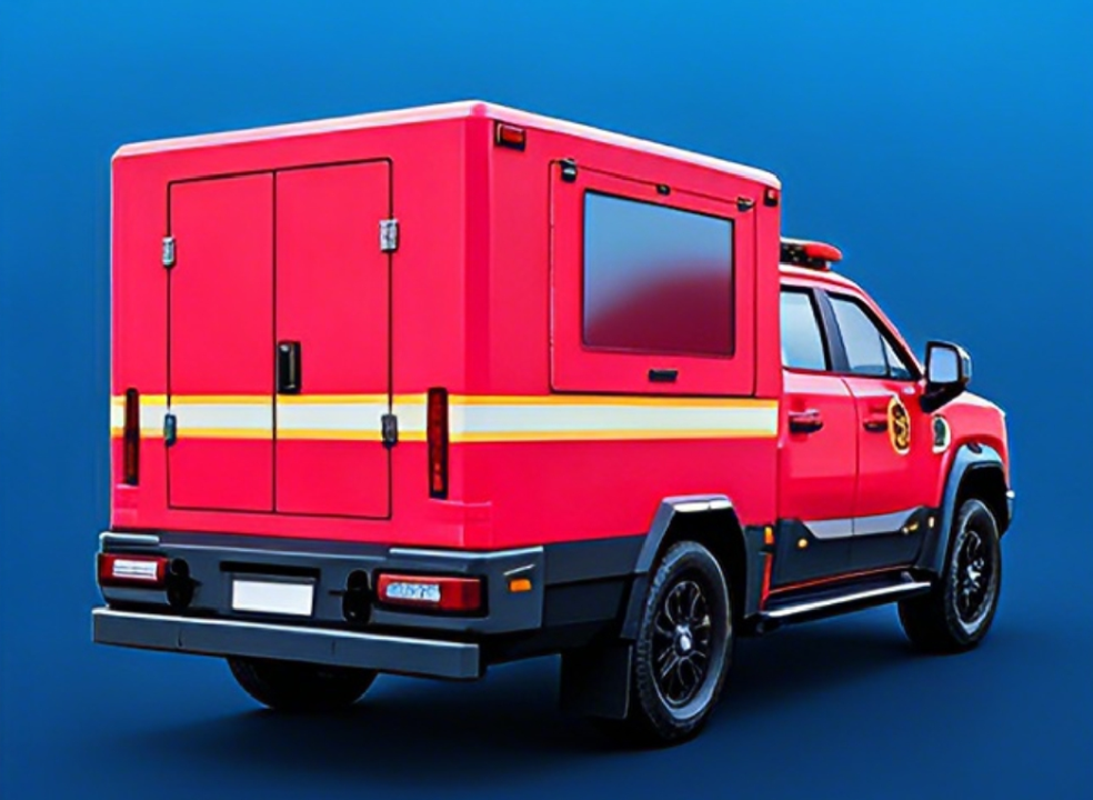 硬核底盘赋能  全域机动救援||森源鸿马器材消防车(图4)