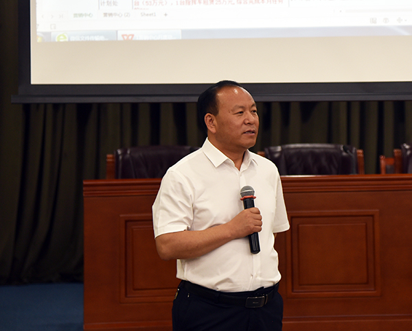 凝心聚力谋发展  锚准目标拓市场｜森源鸿马营销中心召开四月份总结培训会(图1)