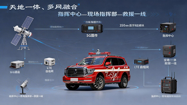 前突破局 通联全域｜森源鸿马前突通信车：打通应急救援“最后一公里”(图4)