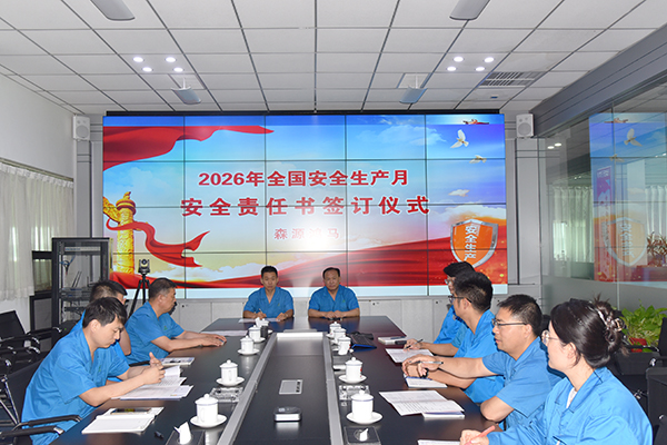 人人讲安全 个个会应急||森源鸿马举行2026年安全生产月启动暨安全责任书签订仪式(图6)