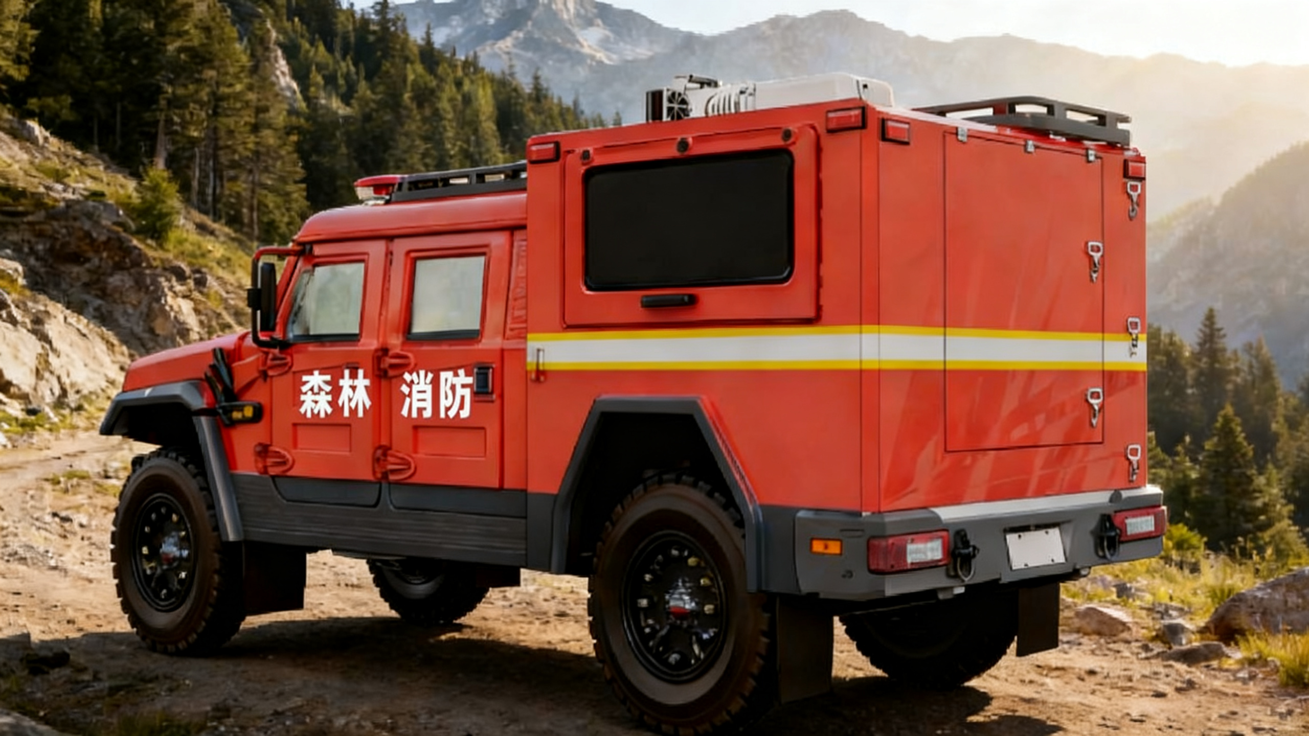 森源鸿马森林消防前突通信指挥车：森林消防“尖兵”打通救援指挥“最后一公里”(图5)