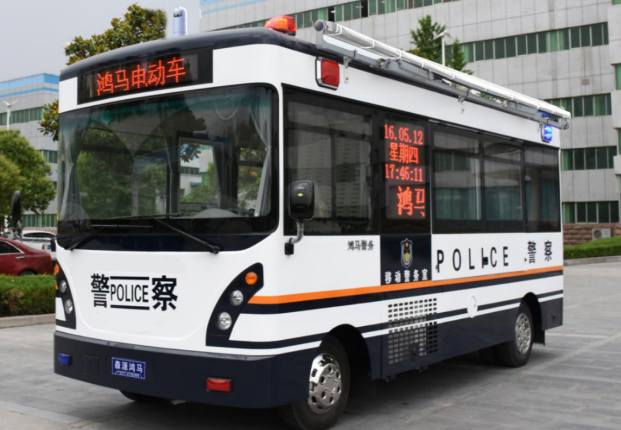 6米电动拓展移动警务室(图1)
