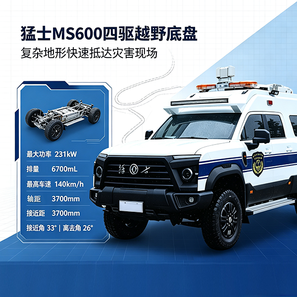 森源鸿马应急救援班组突击车||强化班组机动能力 提升应急突击效能(图1)