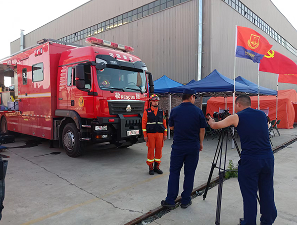 森源鸿马智能方舱圆满完成河南省抗洪抢险跨区域综合实战拉练(图9)