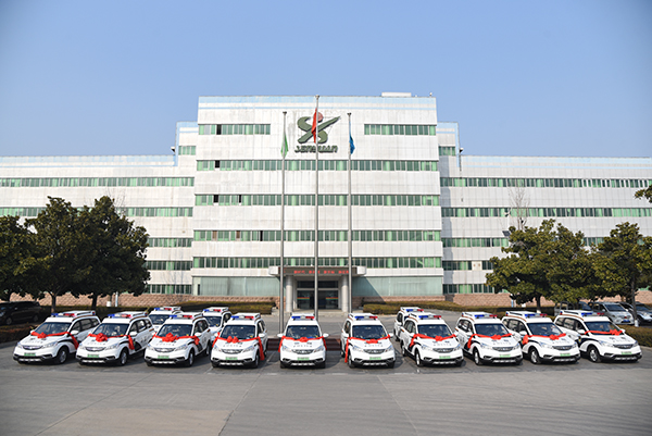 安徽亳州首批13台电动巡逻车即将服役(图1)