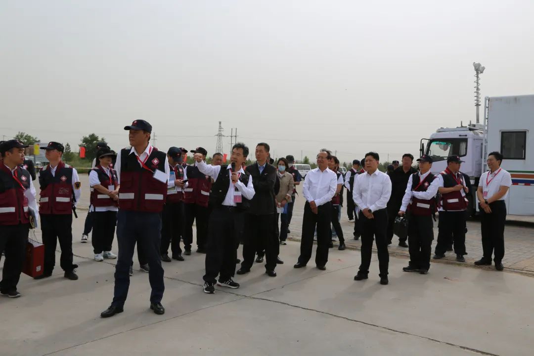 中国疾控中心与内蒙古疾控中心卫生应急联合演练在鄂尔多斯市启动(图3)